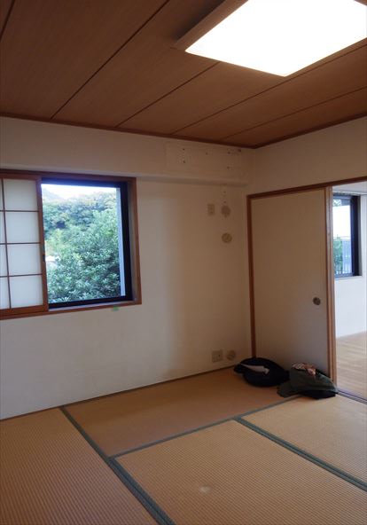 施工前　神戸　キッチン　リビング　リフォーム　LDK　和室